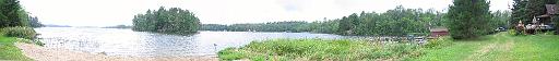 2005-08-19.1.panoramic.beach.view.lake_cabin.cook.mn.us 